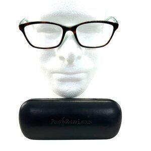 Ralph Lauren Womens Eyeglasses RA7044 52-16 135 Tortoise & Mint Frame